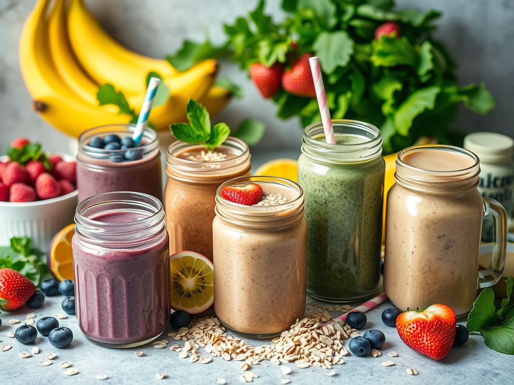 5 Protein and Fiber Smoothies for&nbsp;Energy